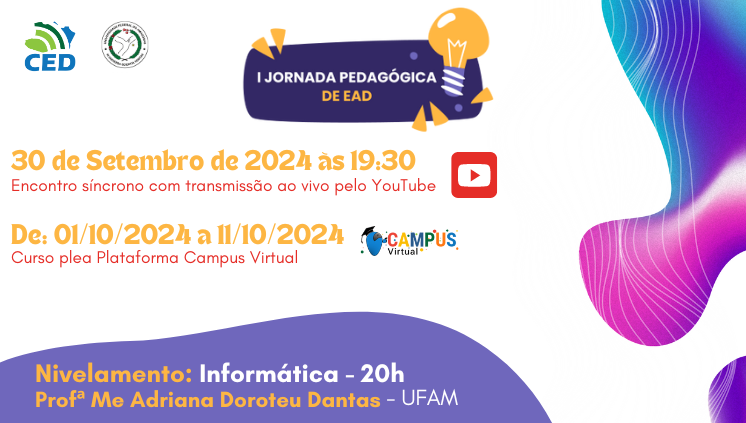 I Jornada Pedagógica de EaD - Nivelamento em Informática