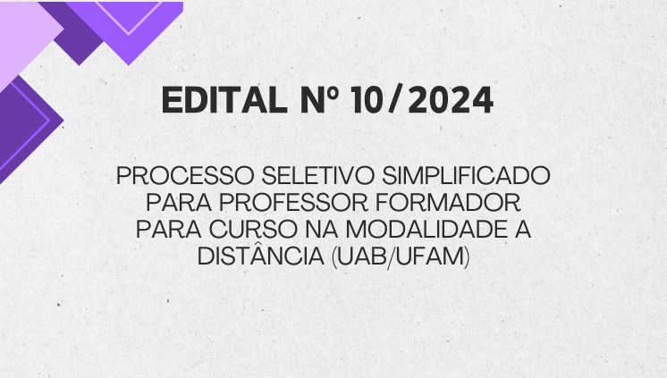 EDITAL N.º 10/2024