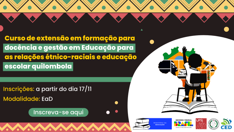 Formação em Educação para Relações Étnico-Raciais e Escolar Quilombola